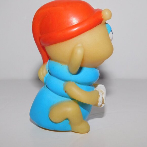 VTG 1986 Glo Worm Glo bug Glo Friends Cricket 3" Figure Glow Bug finger Puppet - Picture 4 of 5